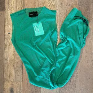 Brand New Women's Louisa Ballou Light Summer Dress - Green Size Small